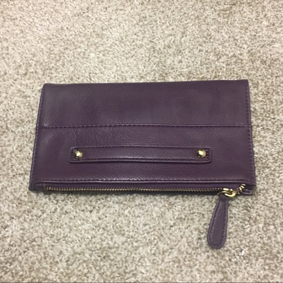 clutch with hand strap